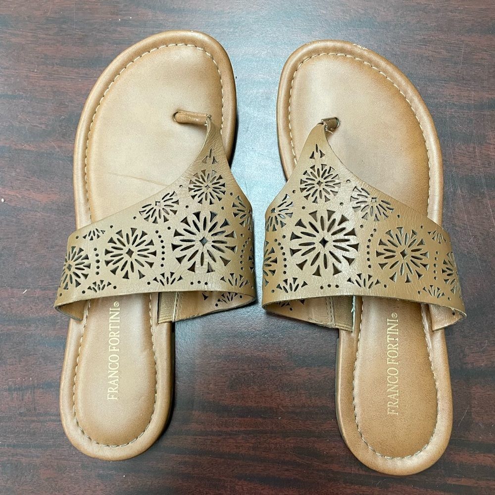 Franco Fortini Brown Sandals Size 6